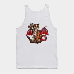 Chimera Cubs: Red Asian Golden Cat Tank Top